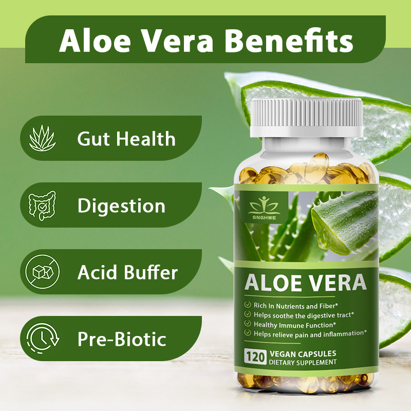 Perda De Peso Aloe Vera Cápsul - Aloe Vera Pot avaliação e preço